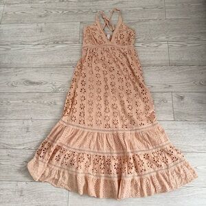Collective Story boho cotton eyelet maxi dress
